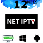 NET iPTV : Abonnement iPTV 12 MOIS