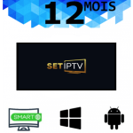 SET IPTV : Abonnement IPTV 12 MOIS