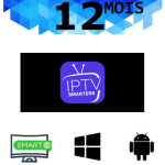 SMARTERS PRO : Abonnement iPTV 12 MOIS – 49 (€)